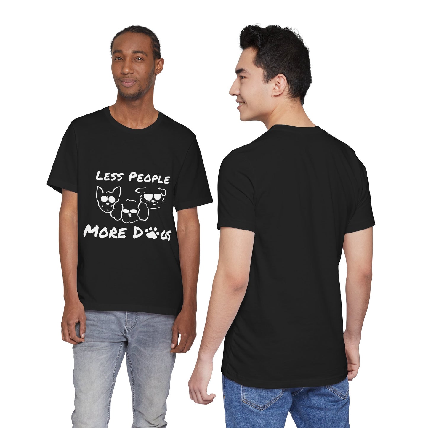 Less People More Dogs Tee