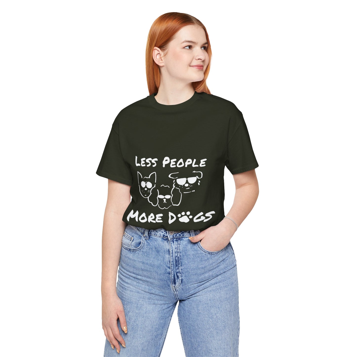 Less People More Dogs Tee