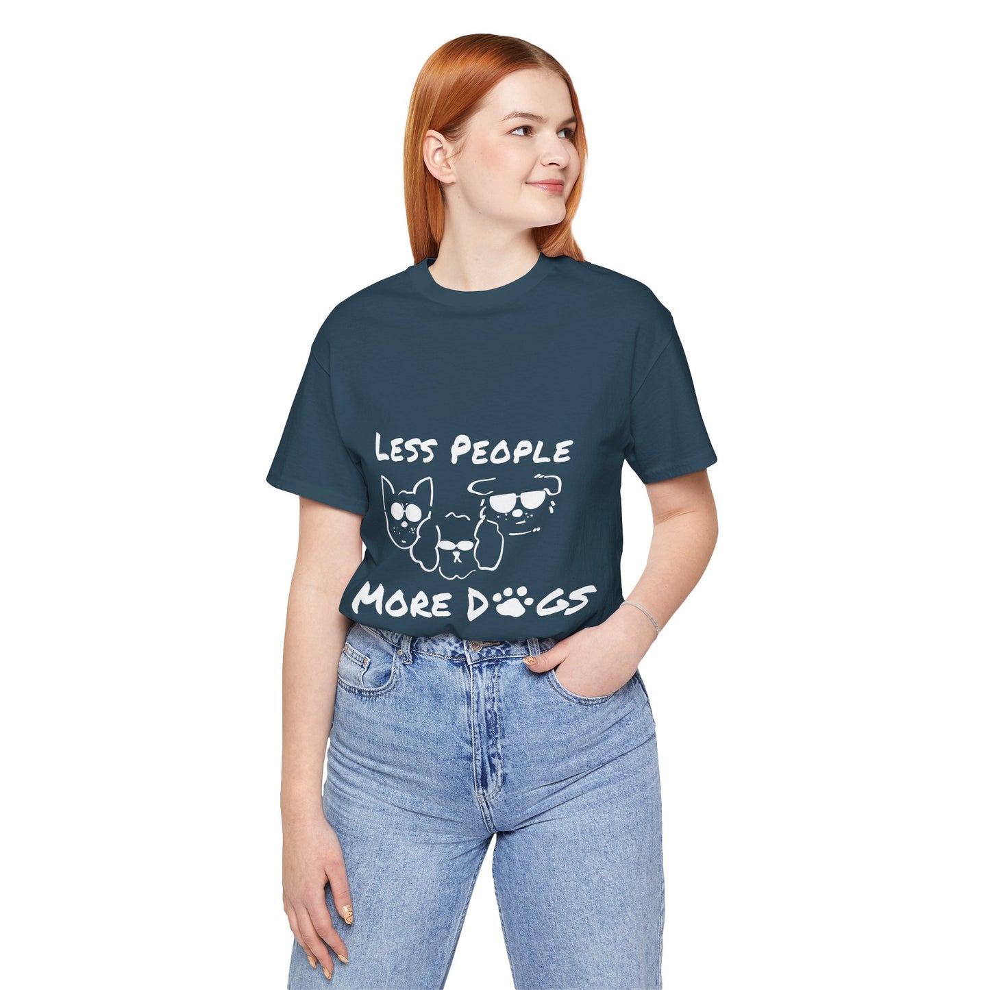 Less People More Dogs Tee