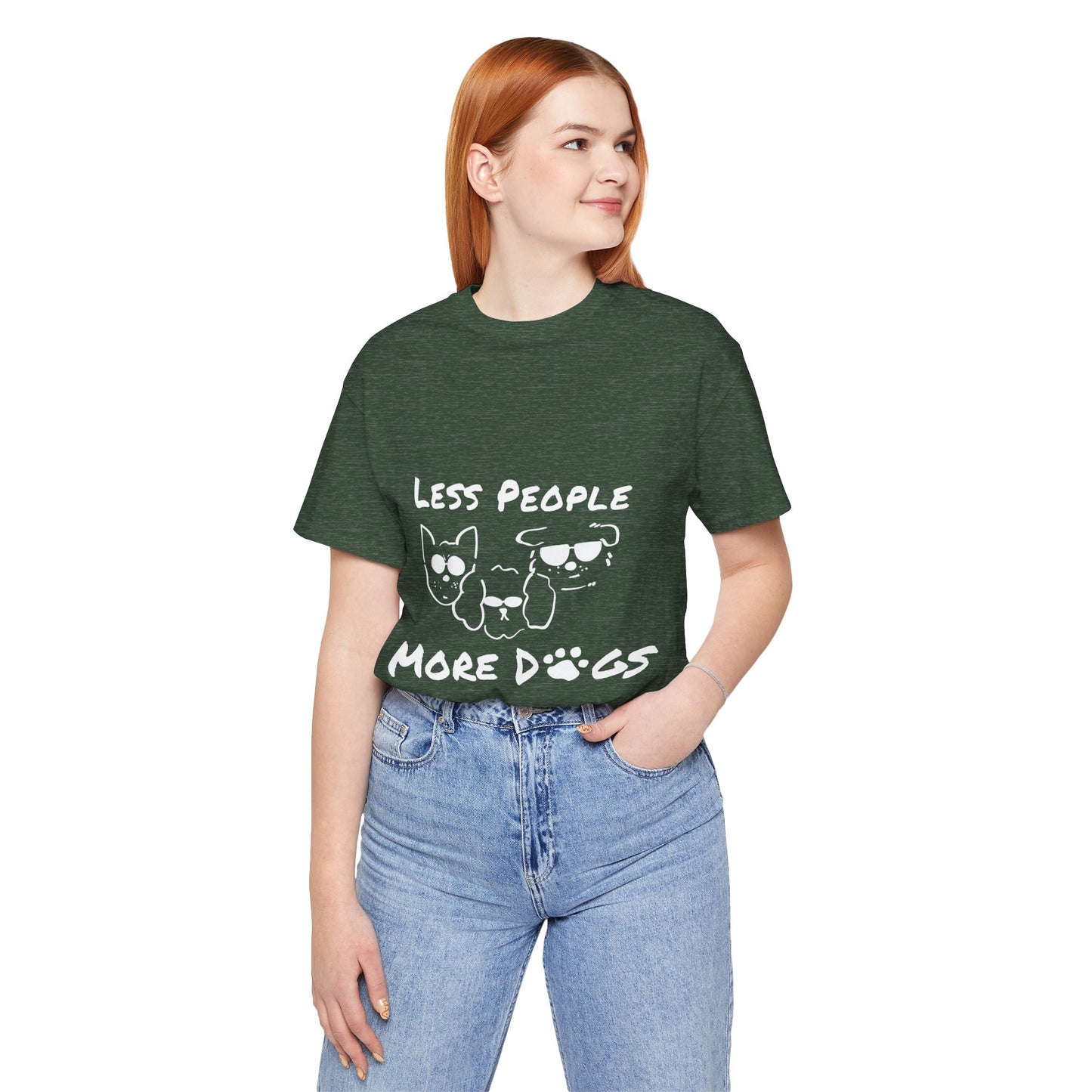 Less People More Dogs Tee