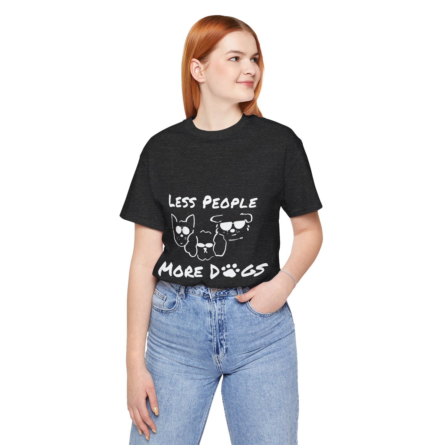Less People More Dogs Tee