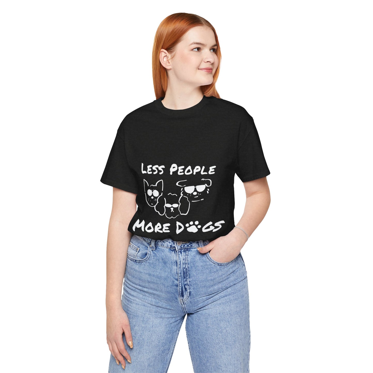 Less People More Dogs Tee