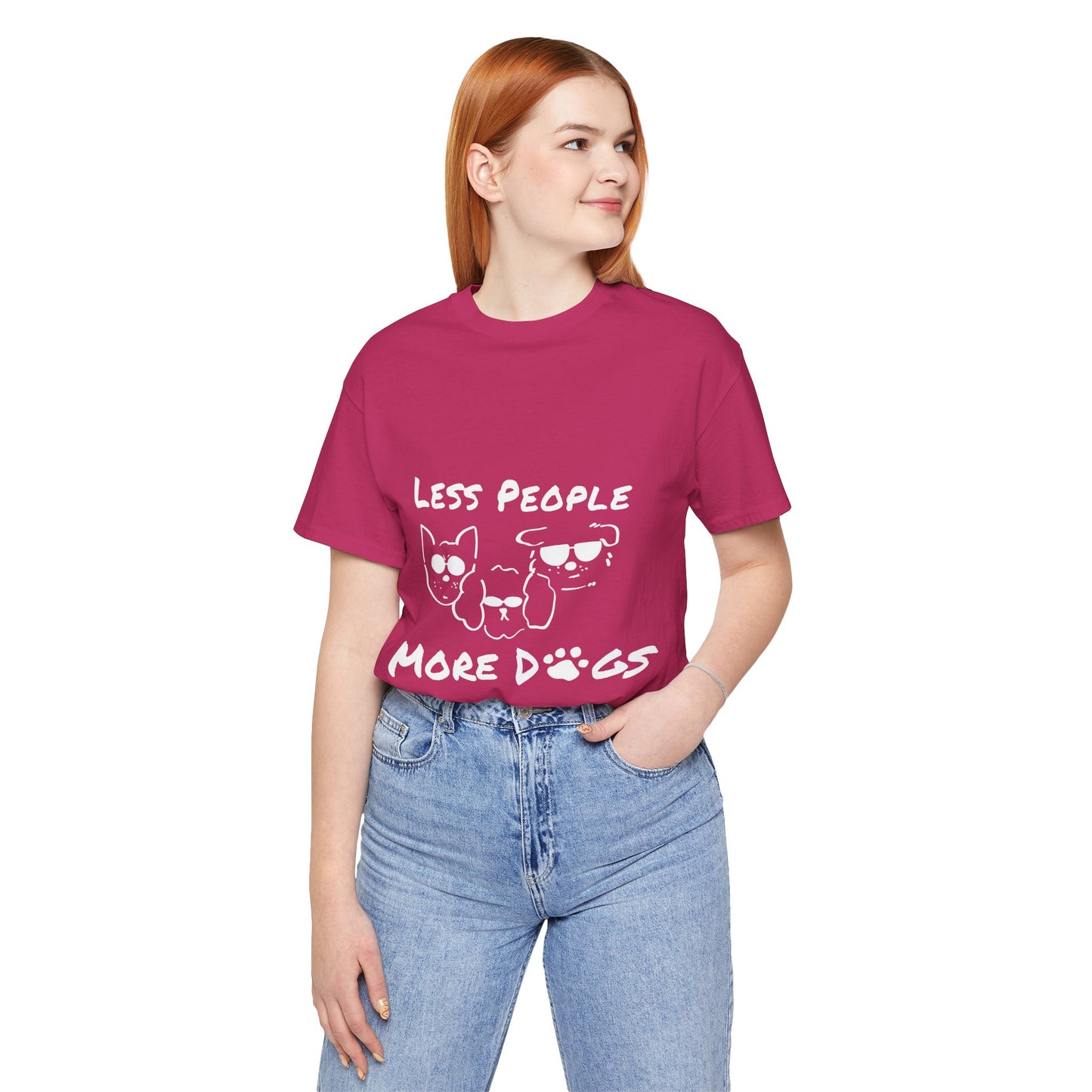 Less People More Dogs Tee