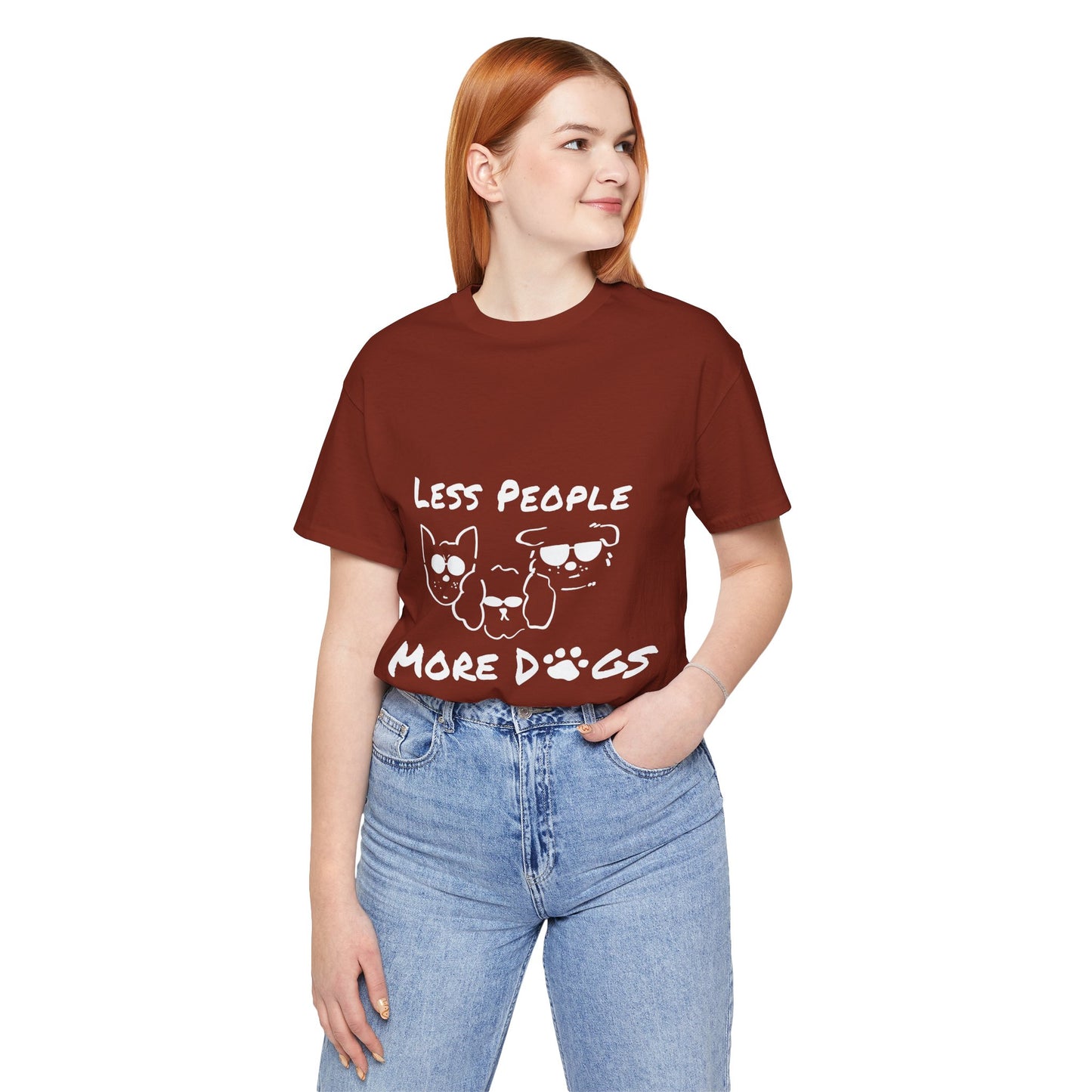 Less People More Dogs Tee