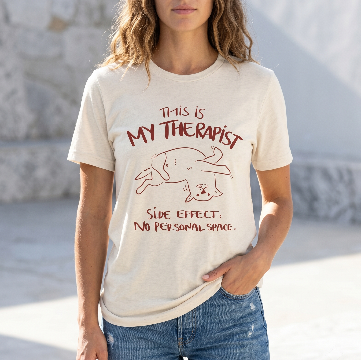 My Dog Therapist Tee