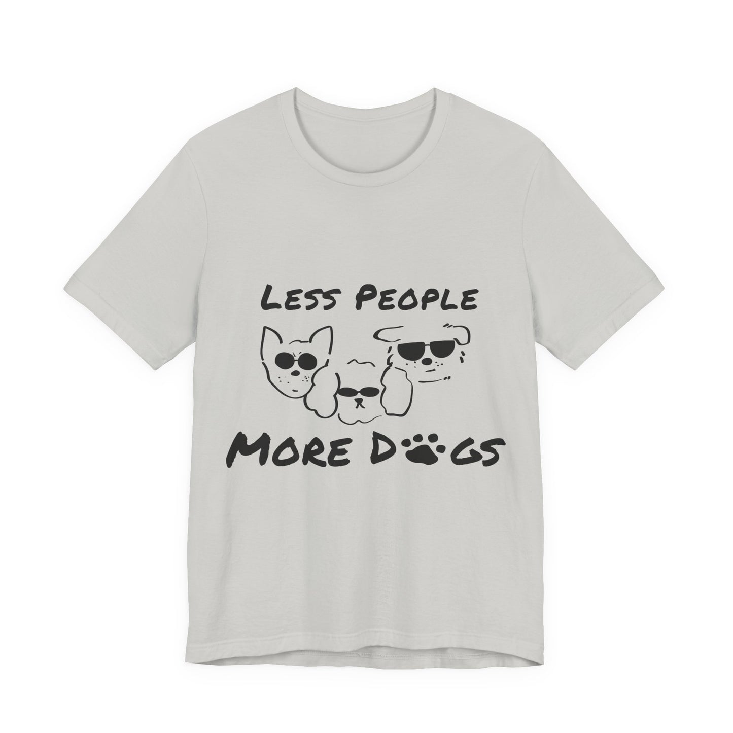 Less People More Dogs T-Shirt