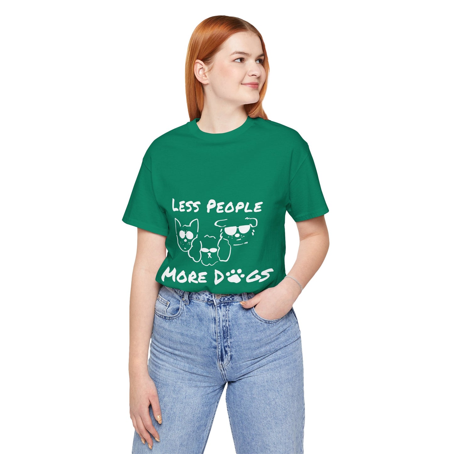 Less People More Dogs Tee