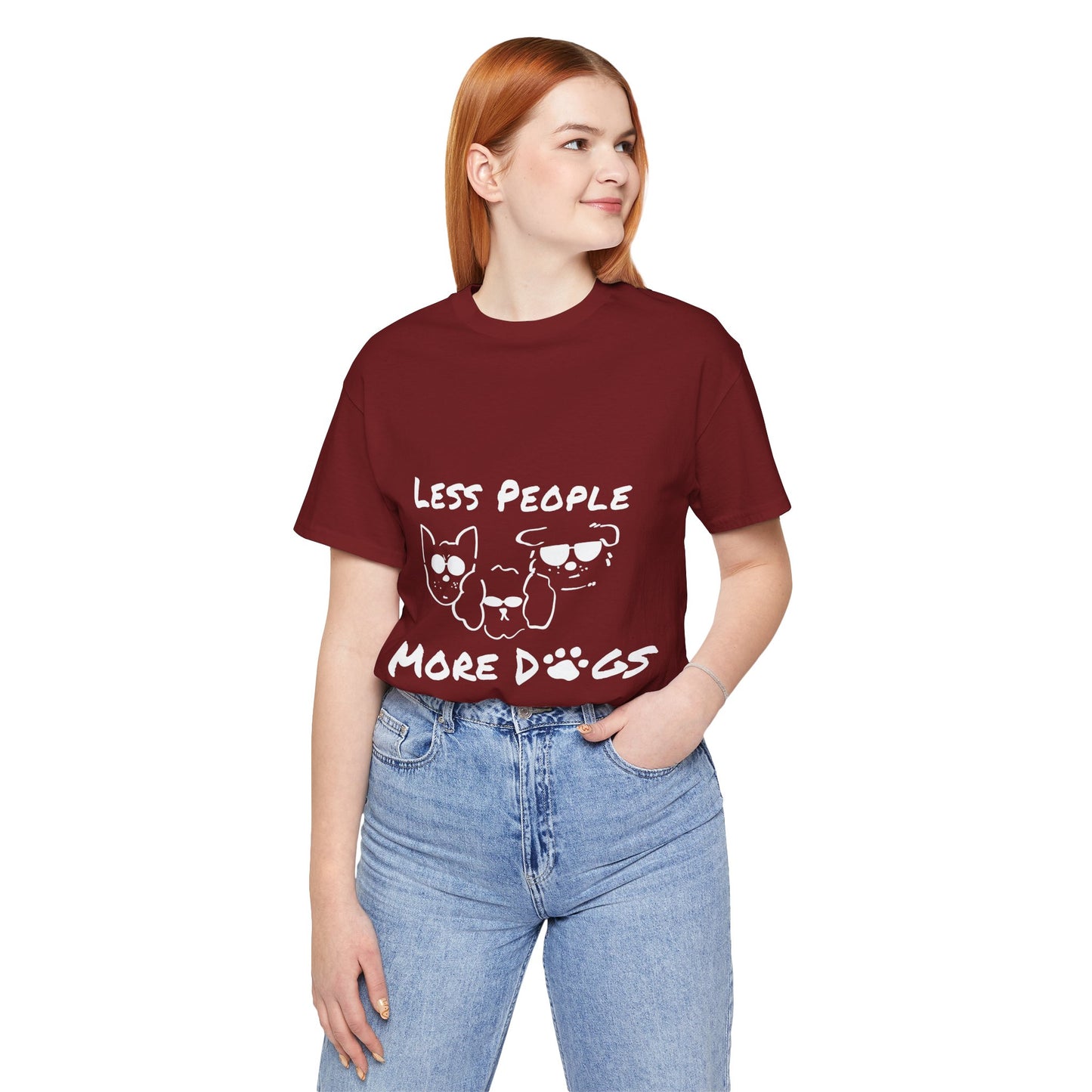 Less People More Dogs Tee