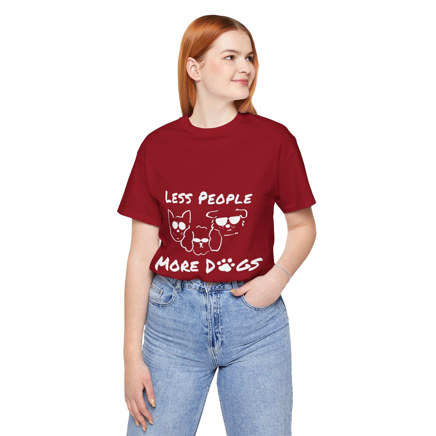 Less People More Dogs Tee