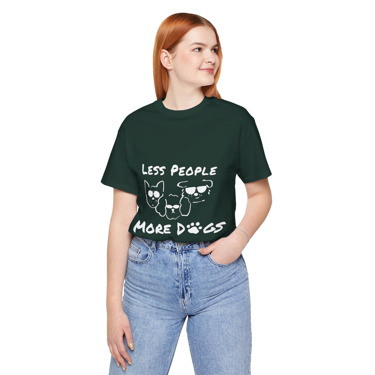Less People More Dogs Tee