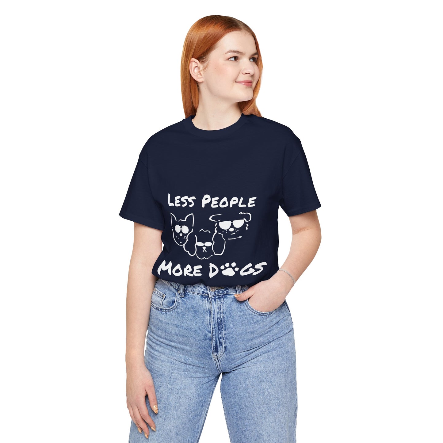 Less People More Dogs Tee